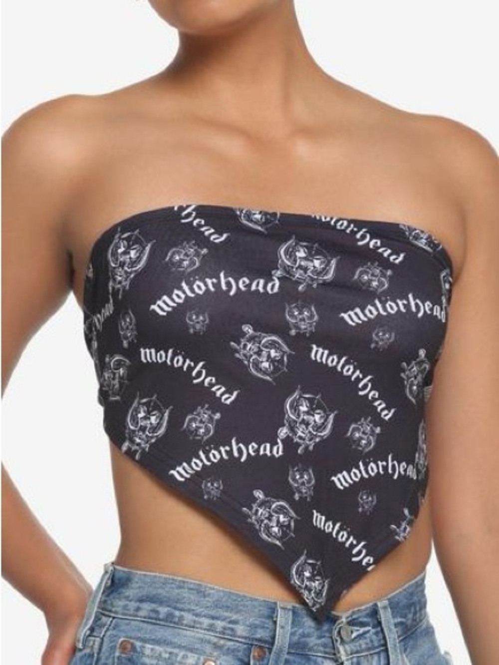 Hot Topic | Motorhead Girls Bandana Top | Size Small